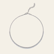 Graduated Diamond Choker