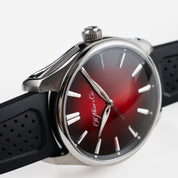 H. Moser & Cie 3200-1207 Pioneer Centre Seconds Swiss Stainless Steel Mad Red Dial (2025)