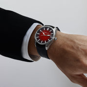 H. Moser & Cie 3200-1207 Pioneer Centre Seconds Swiss Stainless Steel Mad Red Dial (2025)