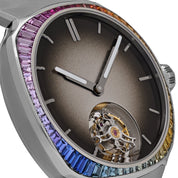 H. Moser & Cie 6804-1201 Streamliner Tourbillon Stainless Steel Fumé Dial (2023)