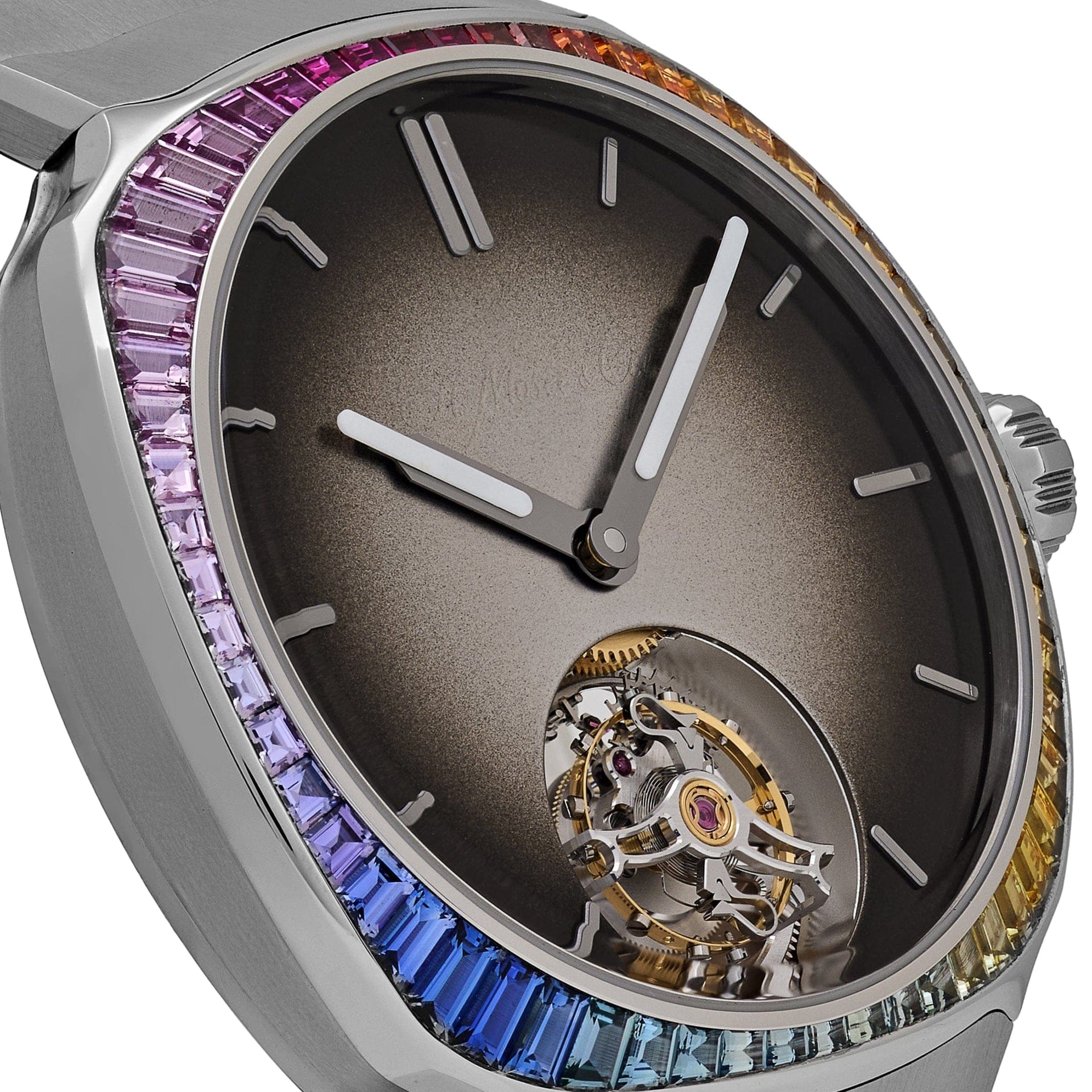 H. Moser & Cie 6804-1201 Streamliner Tourbillon Stainless Steel Fumé Dial (2023)