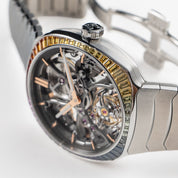 H. Moser & Cie 6814-1201 Streamliner Tourbillon Rainbow Skeleton Stainless Steel (2025)