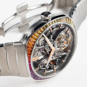H. Moser & Cie 6814-1201 Streamliner Tourbillon Rainbow Skeleton Stainless Steel (2025)