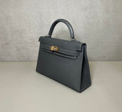Hermès Ardoise Mini Kelly Sellier 20 Epsom Electrum hardware
