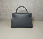 Hermès Ardoise Mini Kelly Sellier 20 Epsom Electrum hardware