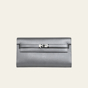 Hermès Argent Kelly To Go Wallet Chevre Chamkilight Palladium Hardware