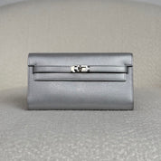 Hermès Argent Kelly To Go Wallet Chevre Chamkilight Palladium Hardware