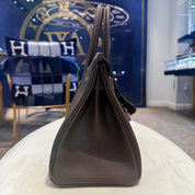 Hermès Bai-Brun Birkin 30 Togo Palladium Hardware
