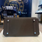 Hermès Bai-Brun Birkin 30 Togo Palladium Hardware