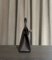 Hermès Bai-Brun Mini Kelly Sellier 20 Madame Permabrass Hardware