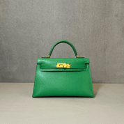Hermès Bambou Mini Kelly Sellier 20 Chevre Mysore Gold Hardware