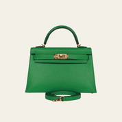 Hermès Bambou Mini Kelly Sellier 20 Chevre Mysore Gold Hardware