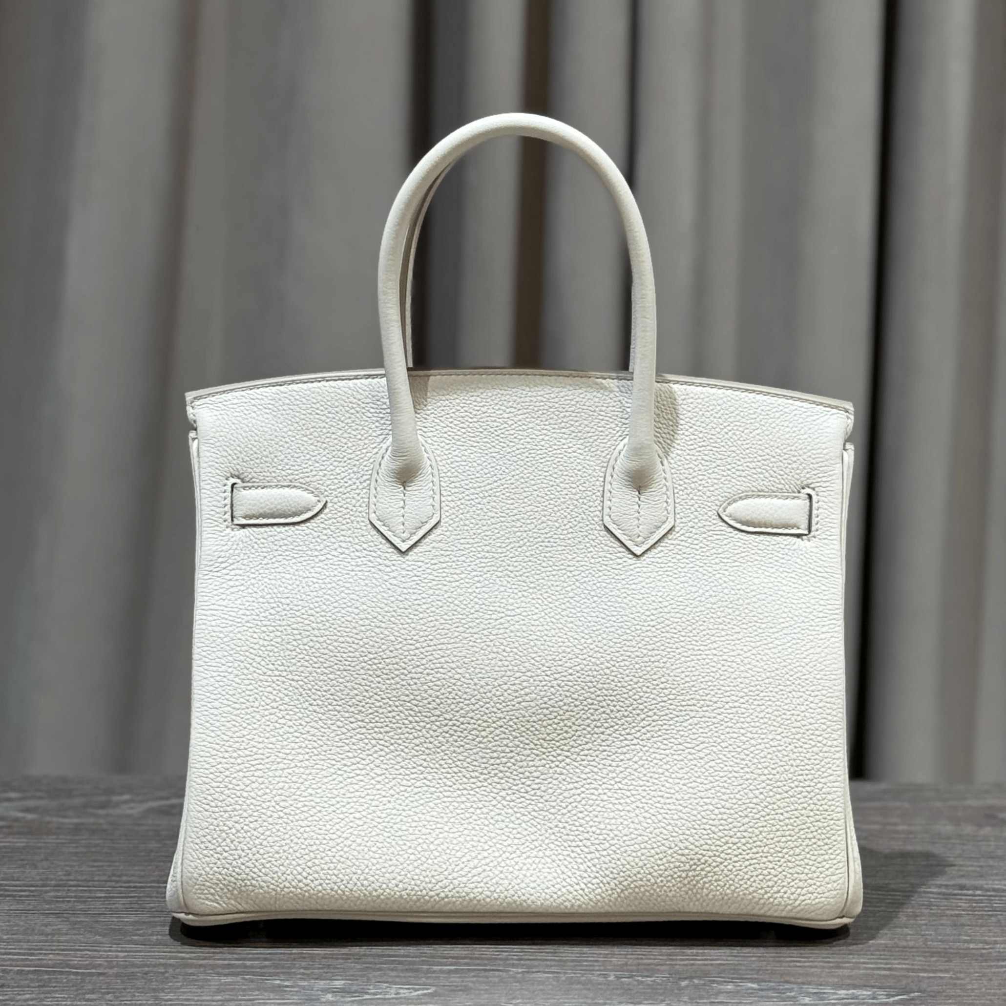 Hermès Beton Birkin 30 Togo Palladium Hardware