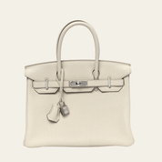 Hermès Beton Birkin 30 Togo Palladium Hardware