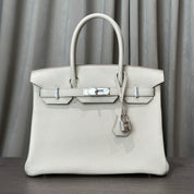 Hermès Beton Birkin 30 Togo Palladium Hardware