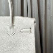 Hermès Beton Birkin 30 Togo Palladium Hardware