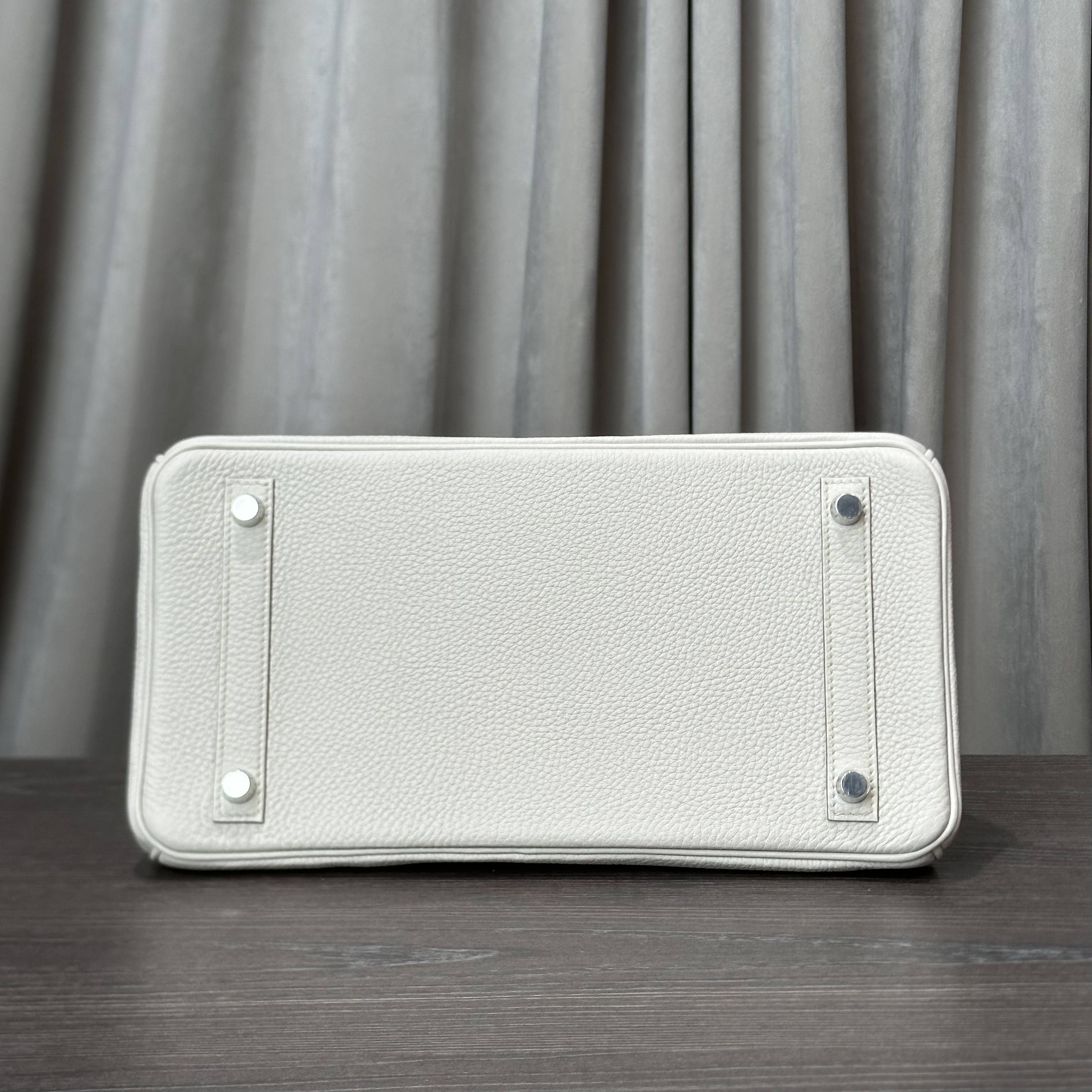 Hermès Beton Birkin 30 Togo Palladium Hardware