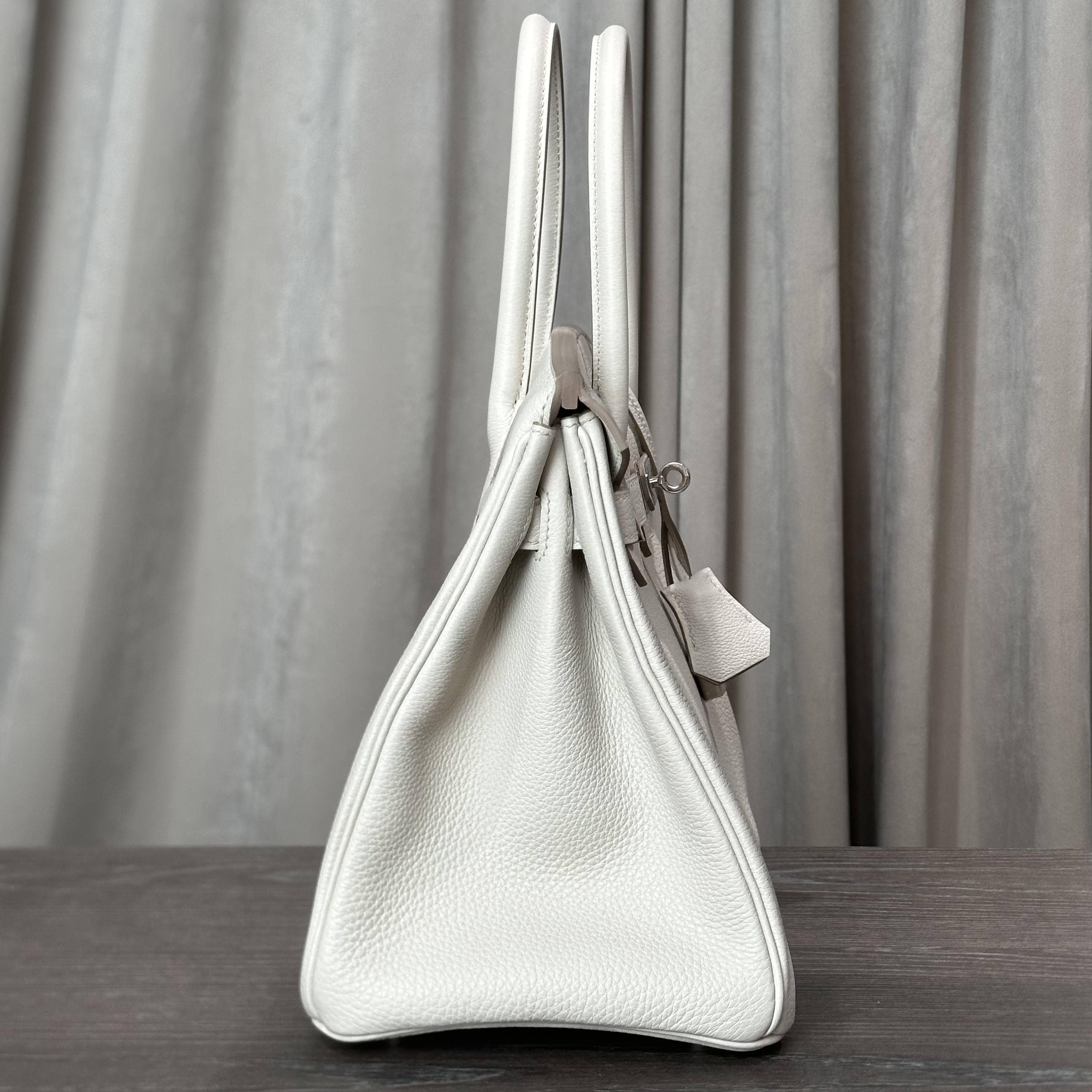 Hermès Beton Birkin 30 Togo Palladium Hardware