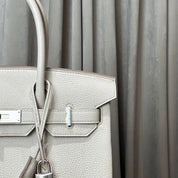 Hermès Beton Birkin 30 Togo Palladium Hardware