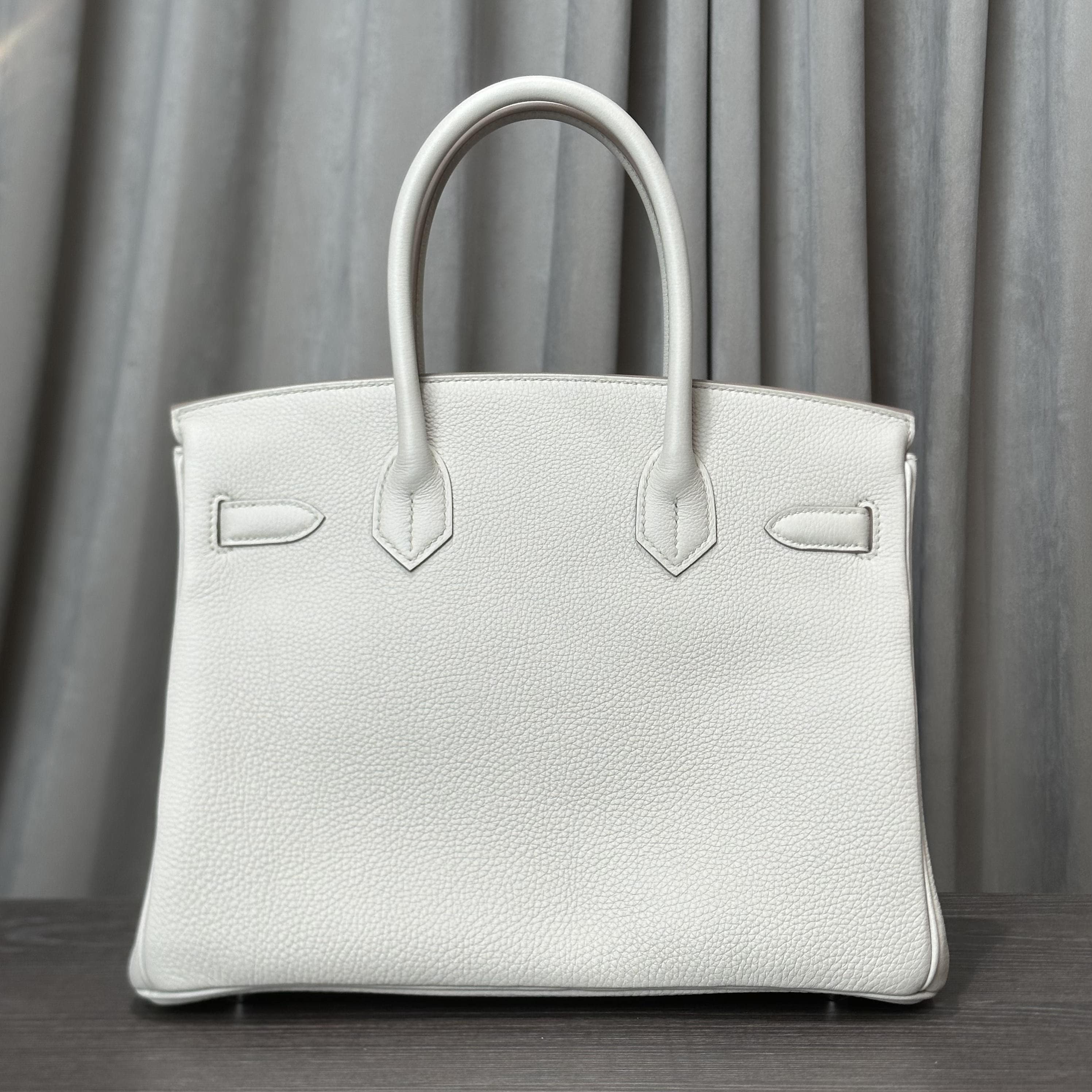 Hermès Beton Birkin 30 Togo Palladium Hardware