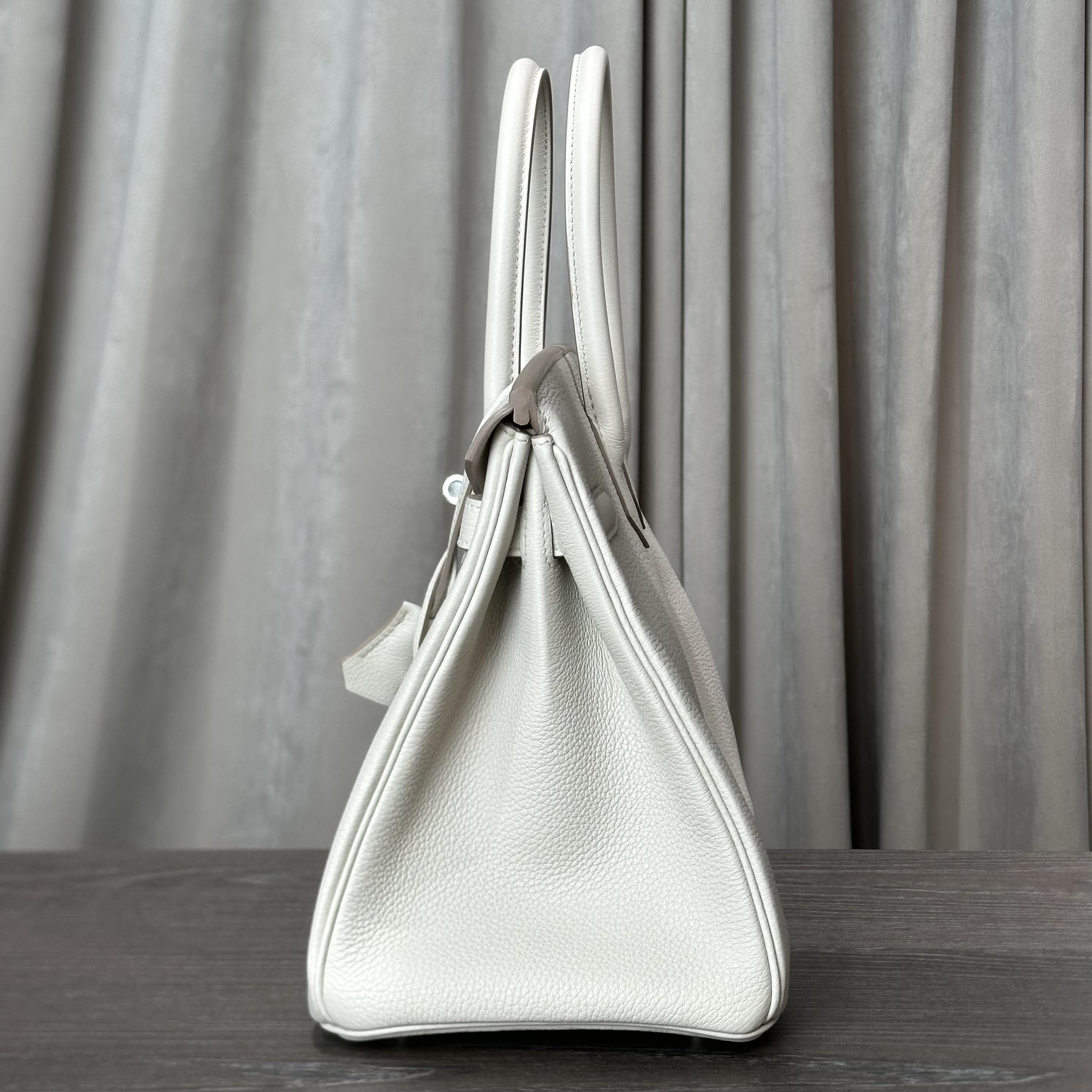 Hermès Beton Birkin 30 Togo Palladium Hardware