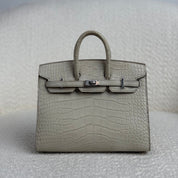 Hermès Beton Birkin Sellier 20 Matte Alligator Palladium Hardware