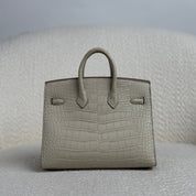 Hermès Beton Birkin Sellier 20 Matte Alligator Palladium Hardware