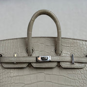 Hermès Beton Birkin Sellier 20 Matte Alligator Palladium Hardware