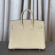 Hermès Birkin 25 Beige Marfa Togo Palladium Hardware