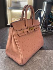 Hermès Birkin 25 Epsom Etoupe Palladium Hardware