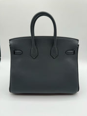 Hermès Birkin 25 Gris Misty Togo Leather Palladium Hardware