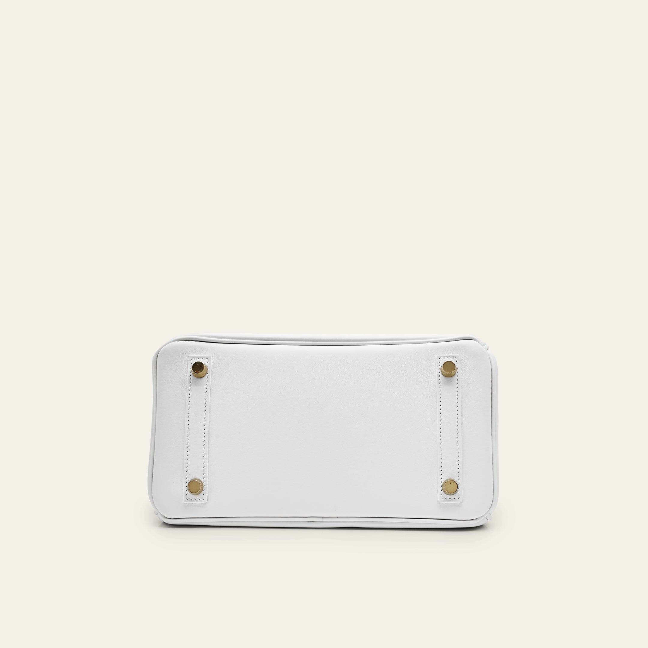 Hermès Birkin 25 Swift Calfskin New White Gold Hardware