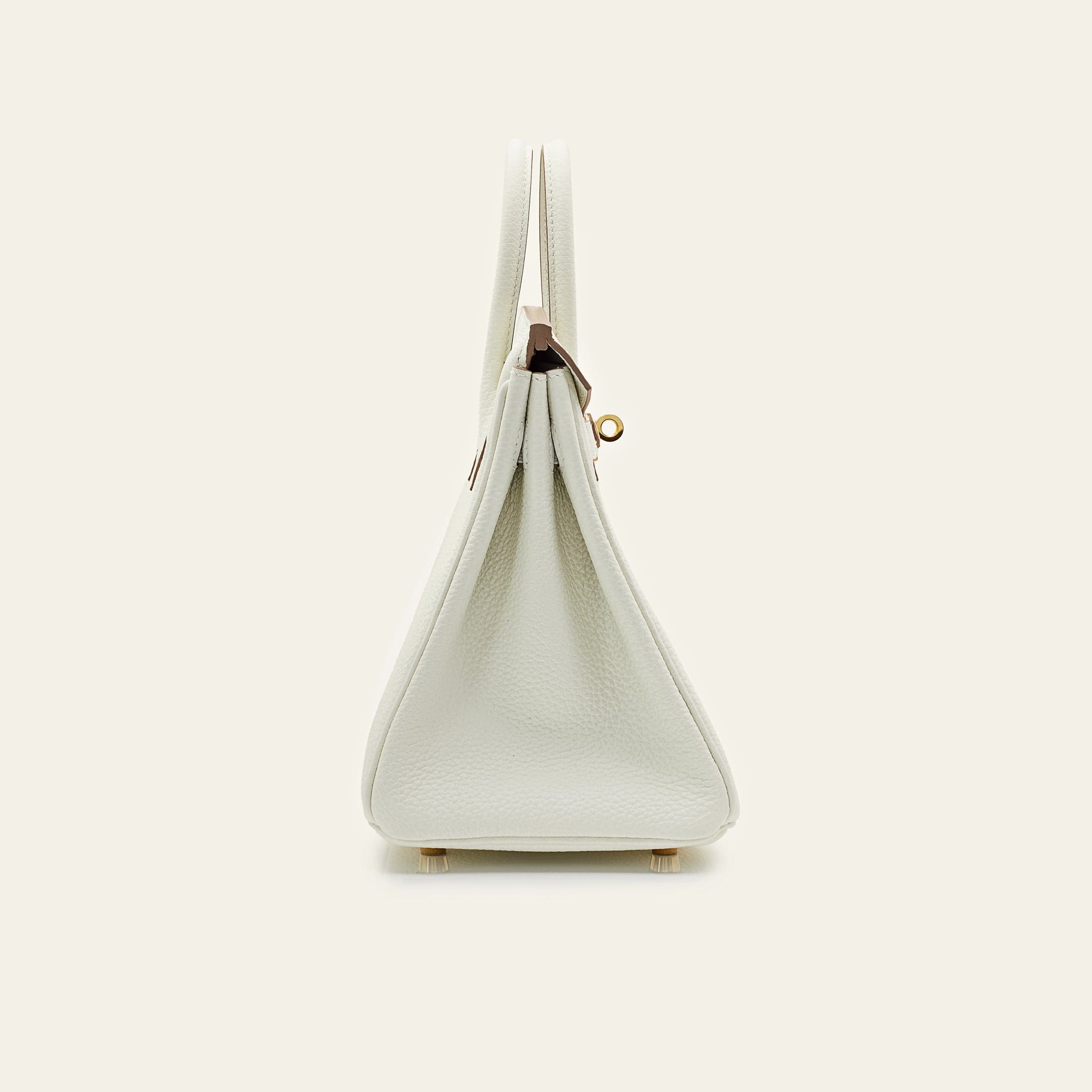 Hermès Mushroom Birkin 25 – Beige Hermès Birkin Bag in Veau Togo