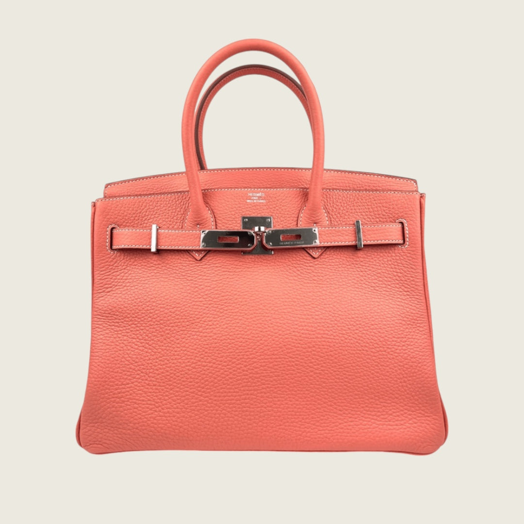 Hermès Birkin 30 Crevette Togo Palladium Hardware