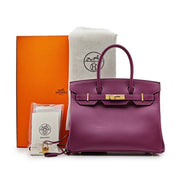 Hermes Birkin 30 Epsom Calfskin P9 Anemone Gold Hardware