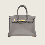 Hermès Birkin 30 Gris Togo Gold Hardware