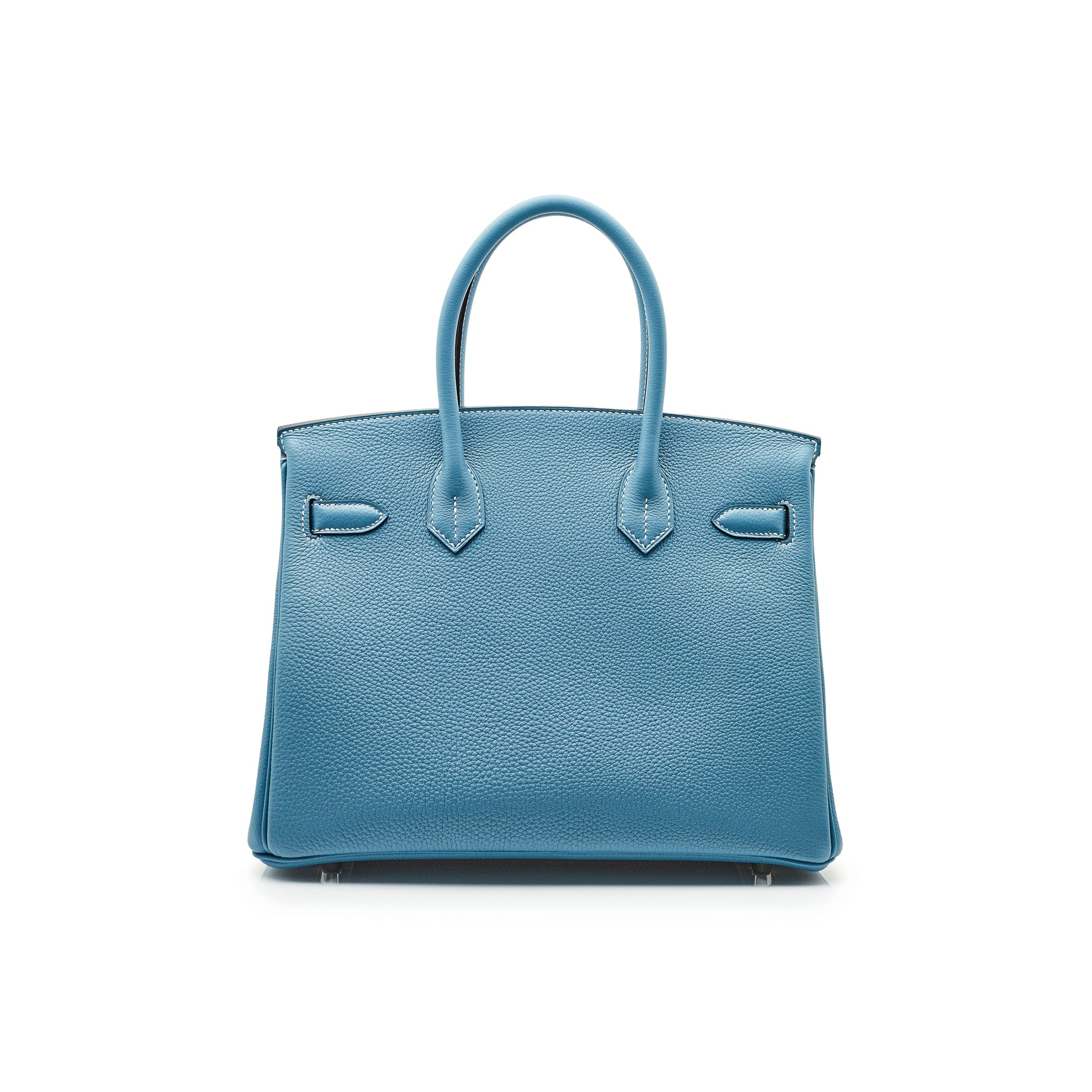 Hermès Birkin 30 Togo Calfskin New Bleu Jean Palladium Hardware