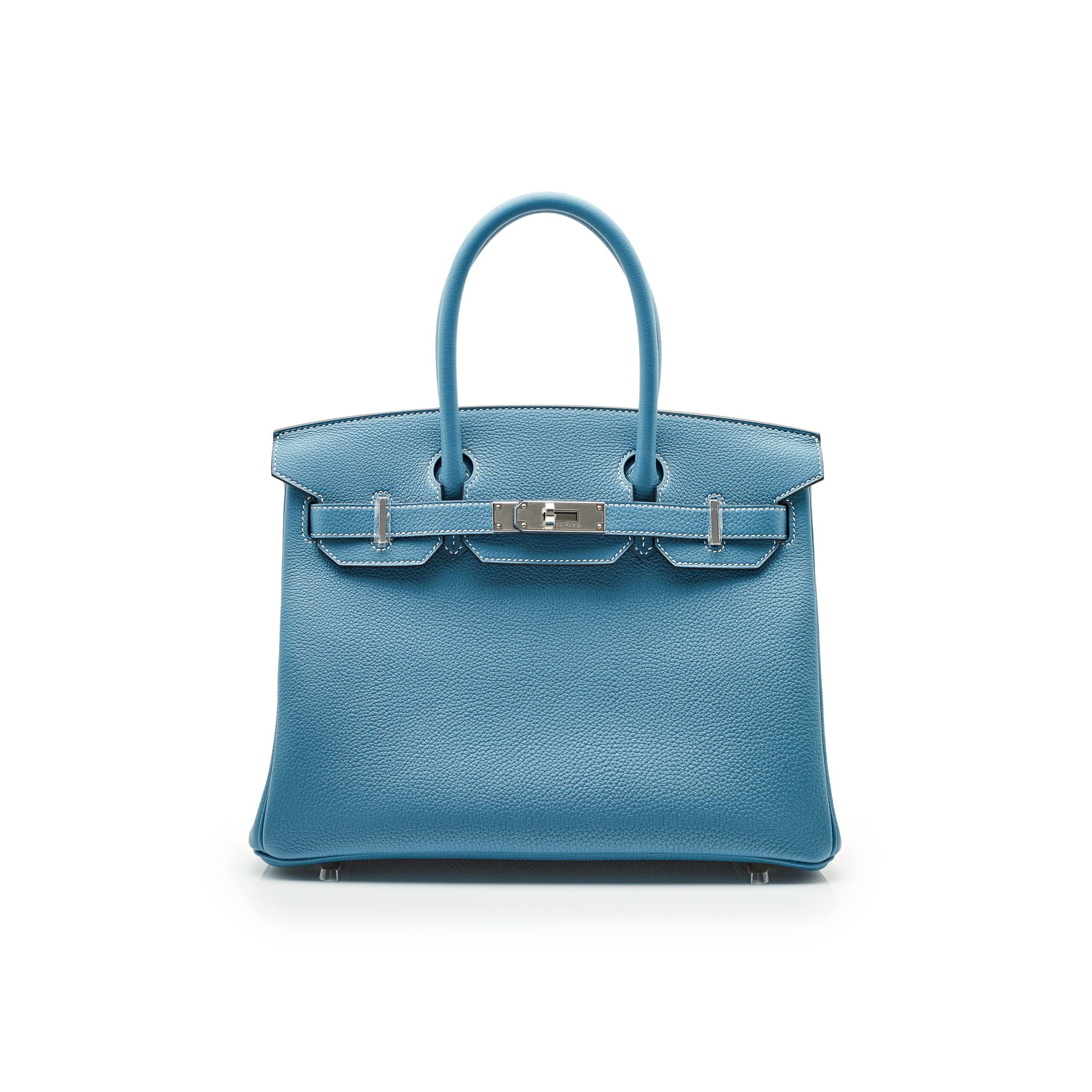 Hermès Birkin 30 Togo Calfskin New Bleu Jean Palladium Hardware