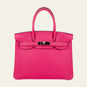 Hermès Birkin 30 Togo Framboise Palladium Hardware