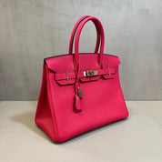 Hermès Birkin 30 Togo Framboise Palladium Hardware