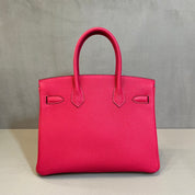 Hermès Birkin 30 Togo Framboise Palladium Hardware