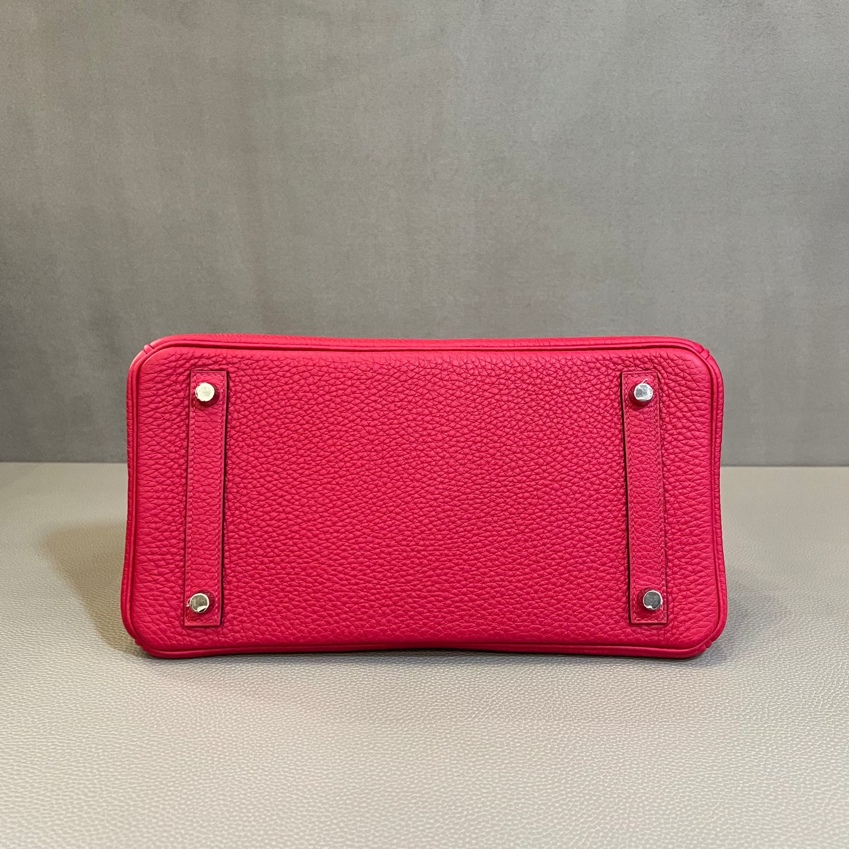 Hermès Birkin 30 Togo Framboise Palladium Hardware