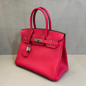 Hermès Birkin 30 Togo Framboise Palladium Hardware
