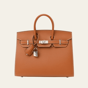 Hermès Gold Birkin Sellier 25 Epsom Palladium Hardware