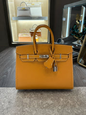 Hermès Birkin Sellier 25 Epsom Gris Meyer Gold Hardware