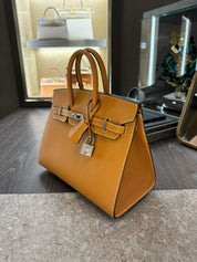 Hermès Birkin Sellier 25 Epsom Gris Meyer Gold Hardware