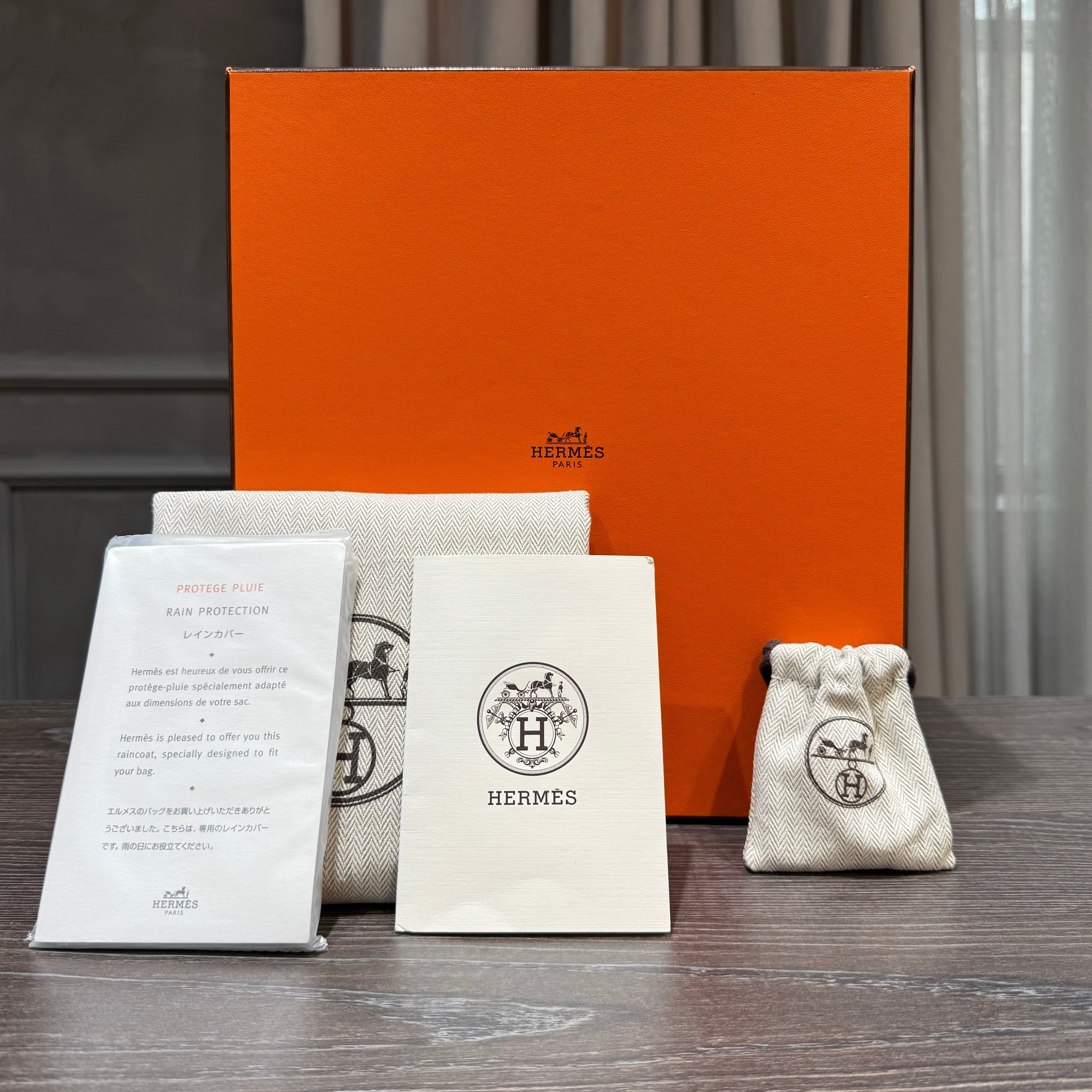 HERMES ケリー25 空箱 ギフト箱 Hermès Kelly 25 Brique – Brown Kelly Sellier Box Leather Gold