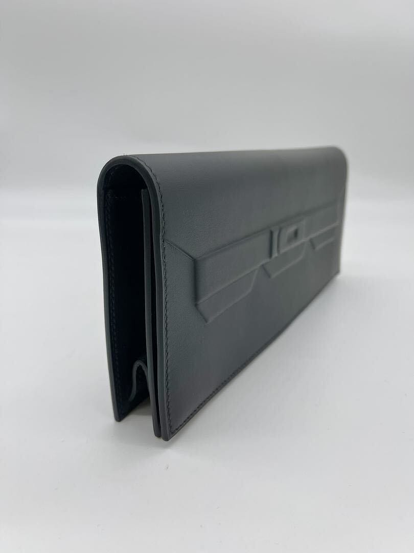 Hermès Birkin Shadow 89 Noir Swift Leather Clutch Bag – Jewels 