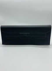 Hermes Birkin Shadow 89 Noir Swift Leather Clutch Bag