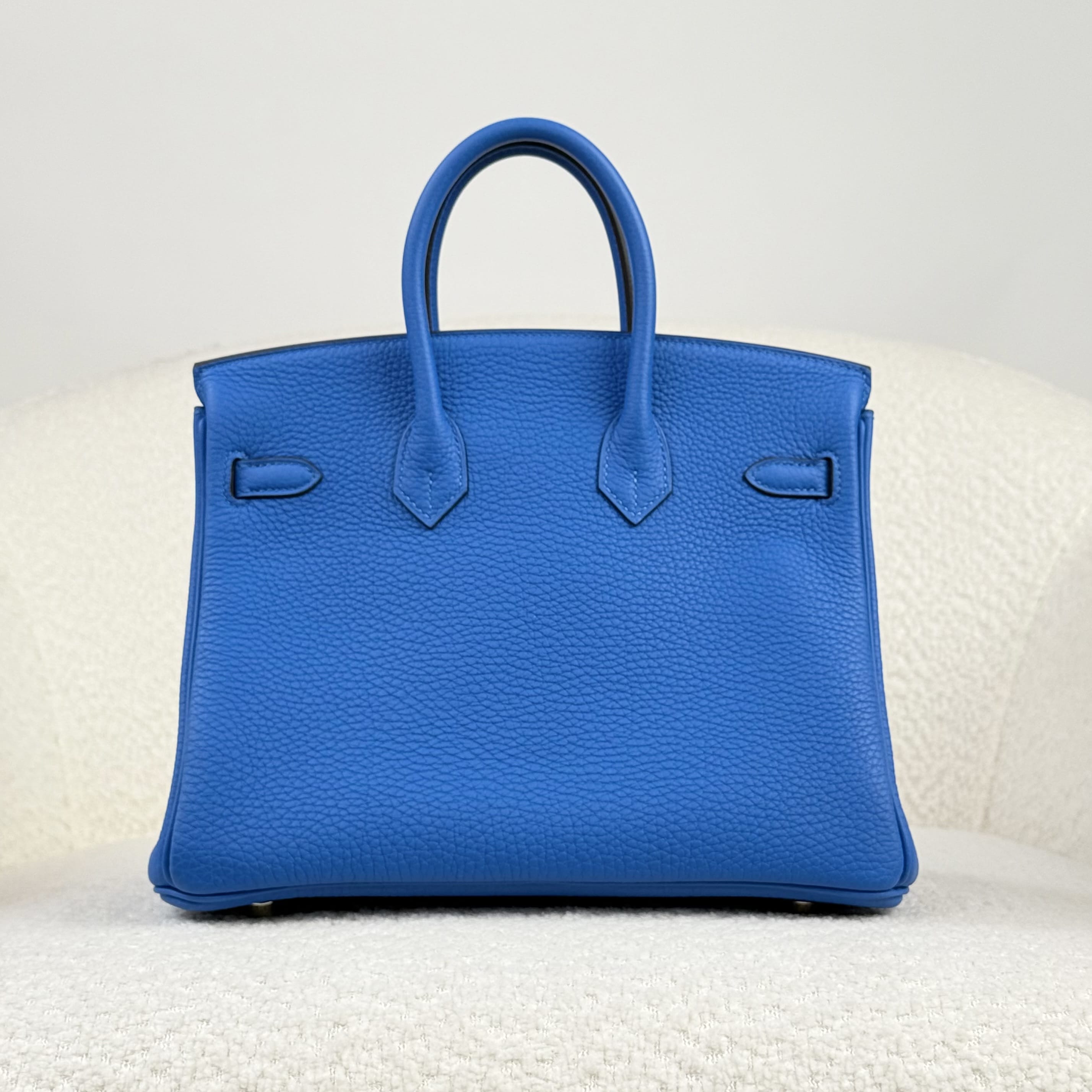 Hermès Bleu Hydra Birkin 25 Togo Gold Hardware